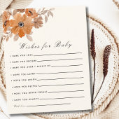 A Little Wildflower is on The Way Girl Baby Shower