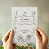 A Little Wildflower Spring Baby Shower Einladung