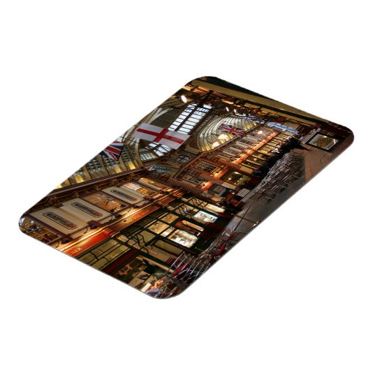 A London Scene Leadenhall Market Magnet (Linke Seite)