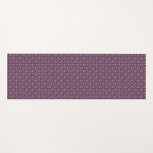 A long, rectangular navy blue yoga mat  yogamatte (Vorderseite (Horizontal))