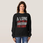 A Long Time Ago In A Galilee Far Away  Bible Space Sweatshirt (Vorne ganz)