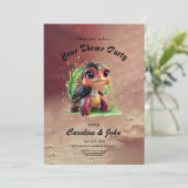 A look full of charm and adventure, einladung (Stehend Vorderseite)