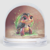 A look full of charm and adventure schneekugeln (Rückseite)