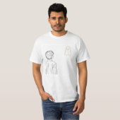 A lost soul with another soul T-Shirt (Vorne ganz)