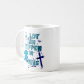 A Lot Can Happen in 3 Days, Christian Quote Kaffeetasse (Vorderseite Links)