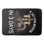 A Lot Can Happen In 3 Days Easter Religious Badematte (Vorderseite)