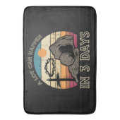 A Lot Can Happen in 3 Days Easter Religious Badematte (Vorderseite Vertikal)