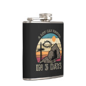 A Lot Can Happen in 3 Days Easter Religious Flachmann (Rechts)