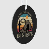 A Lot Can Happen in 3 Days Easter Religious Ornament (Vorderseite)