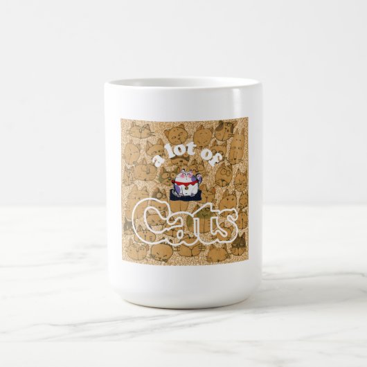 a lot of CAT Kaffeetasse (Mittel)