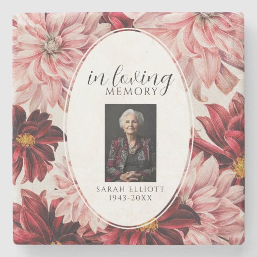 a loved one loving memory steinuntersetzer (Vorderseite)