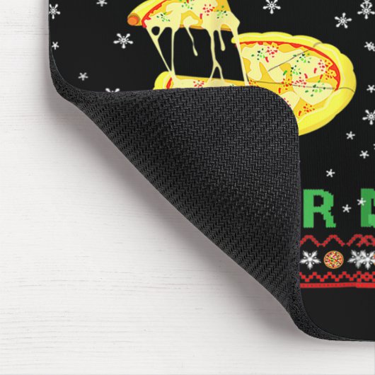 A Lovely Käse Pizza Alone Funny Kevin X Mas Zuhaus Mousepad (Ecke)