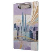 A Lunar Cityscape Klemmbrett (Links)