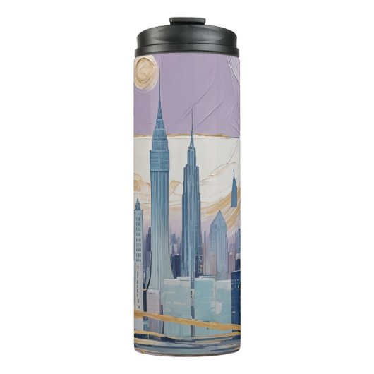 A Lunar Cityscape Thermosbecher (Vorderseite)