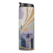 A Lunar Cityscape Thermosbecher (Nach rechts gedreht)