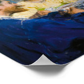 A luncheon by Peder Severin Kroyer Poster (Ecke)