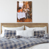 A Luncheon (Le Dejeuner) von James Tissot Leinwanddruck (Insitu (Schlafzimmer))