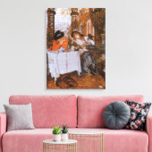 A Luncheon (Le Dejeuner) von James Tissot Leinwanddruck (Insitu (Wohnzimmer))