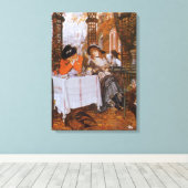 A Luncheon (Le Dejeuner) von James Tissot Leinwanddruck (Insitu (Holzboden))
