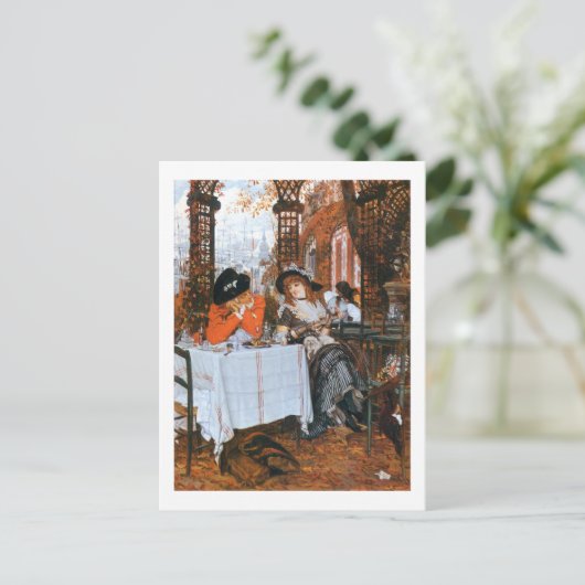 A Luncheon Romance Postkarte (Stehend Vorderseite)