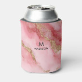 A luxurious pink marble background dosenkühler (Kanne Rückseite)