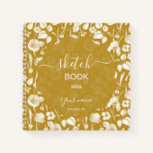 A luxurious, regal gold sketchbook! notizblock (Vorderseite)