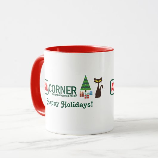 A&M Corner Holidays 11oz Tasse (Vorderseite Links)