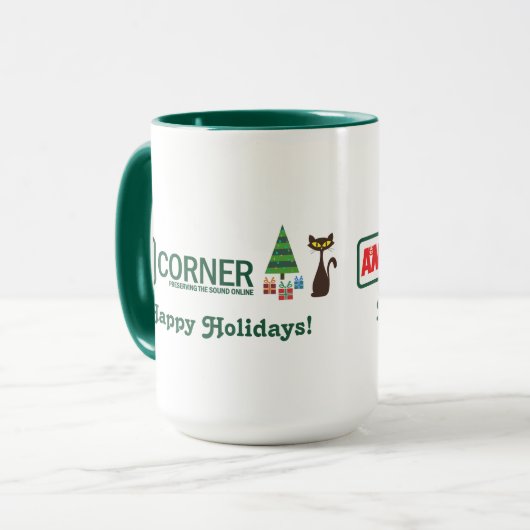 A&M Corner Holidays 15oz Tasse (Vorderseite Links)