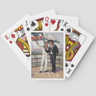 "A M Mailick Kaiserliche Deutsche Marine" Spielkarten