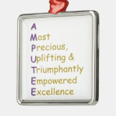 A.M.P.U.T.E.E. SILBERNES ORNAMENT (Links)