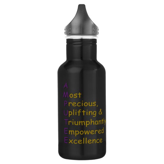 A.M.P.U.T.E.E. TRINKFLASCHE (Links)