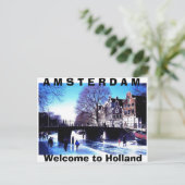 A M S E R D POSTKARTE (Stehend Vorderseite)