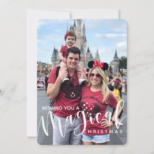 A magical Christmas card Feiertagskarte (Vorderseite)