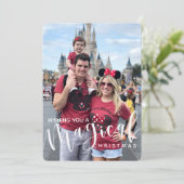 A magical Christmas card Feiertagskarte (Stehend Vorderseite)