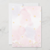 A Magical Day Unicorn Birthday Party Einladung (Rückseite)