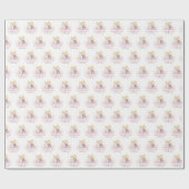 A Magical Day Unicorn Birthday Party  Geschenkpapier (Flach)