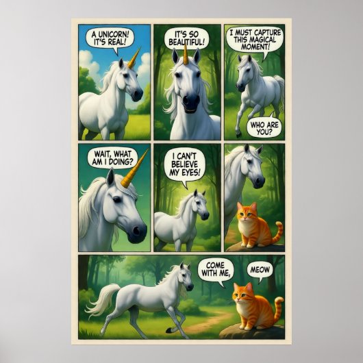 A Magical Encounter with a Talking Cat Poster (Vorne)