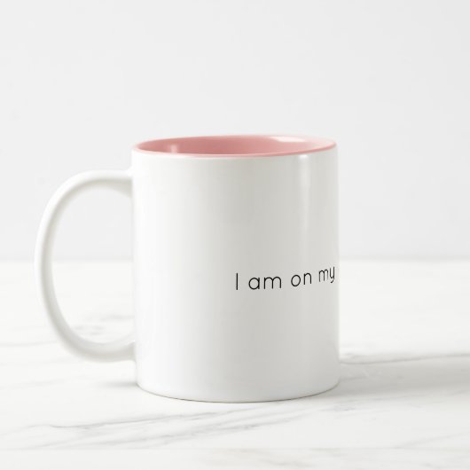 a-Mama Tasse! Zweifarbige Tasse (Links)