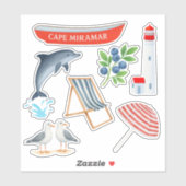 A Marissa Caldwell untersucht Sammlung #1 Aufkleber (Blatt)