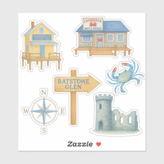 A Marissa Caldwell untersucht Sammlung #3 Aufkleber (Blatt)