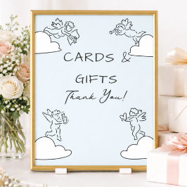 A Match Made In Heaven Cards & Gifts Bridal Shower Poster