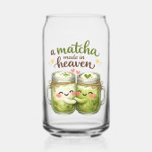 A Matcha Made in Heaven Cute Funny Pun Dosenglas (Vorderseite)