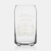 A Matcha Made in Heaven Cute Funny Pun Dosenglas (Rückseite)