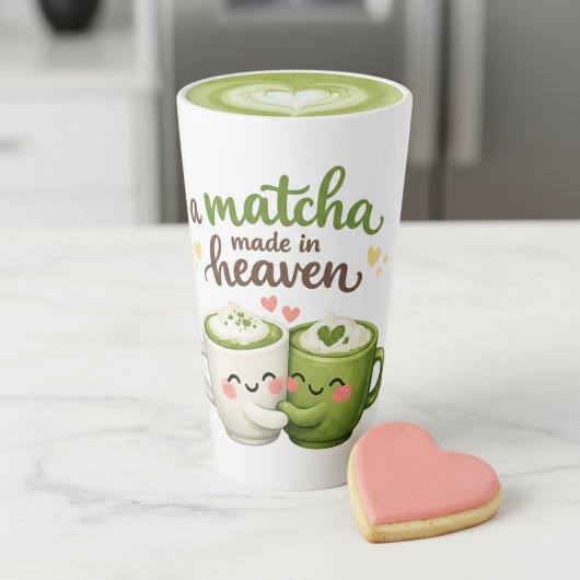 A Matcha Made in Heaven Cute Funny Pun Milchtasse