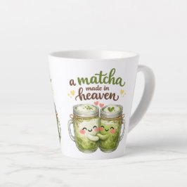 A Matcha Made in Heaven Cute Funny Pun Milchtasse