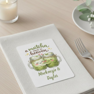 A Matcha Made in Heaven Cute Funny Pun Spielkarten