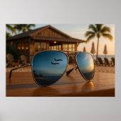 A Maverick's View - Wall Art Print Poster (Vorne)