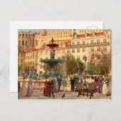 A Maxia do Rossio (Lissabon) Postkarte (Vorne/Hinten)