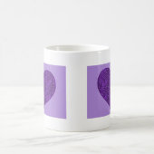 A-MAZE-HERZ (LILA) KAFFEETASSE (Mittel)