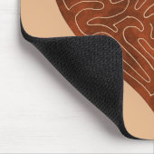 A-MAZE-HERZ (ROT) MOUSEPAD (Ecke)